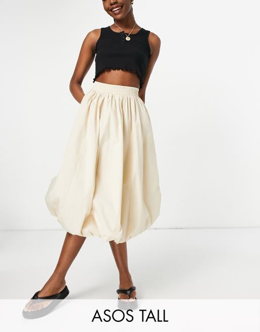 Asos midi skirt on sale tall