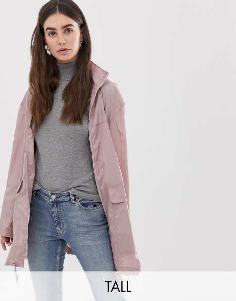 ASOS DESIGN Tall rain jacket