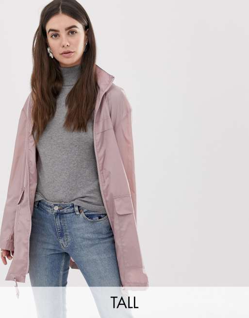 ASOS DESIGN Tall rain jacket ASOS