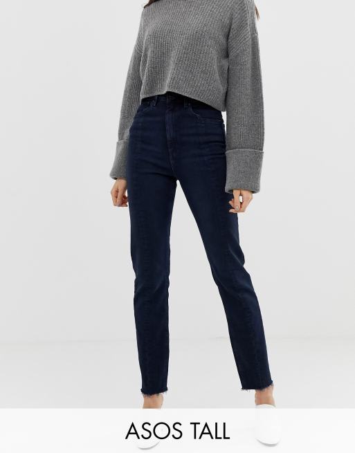 Asos design farleigh high waist slim hot sale mom jeans