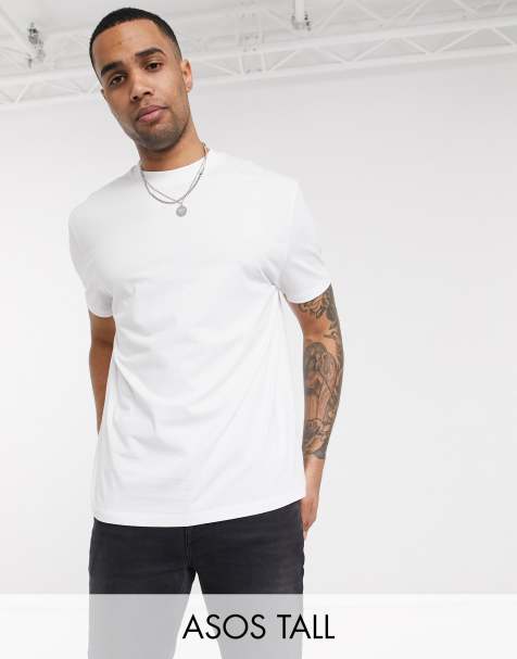 ASOS DESIGN Tall relaxed t-shirt in white  - view 1