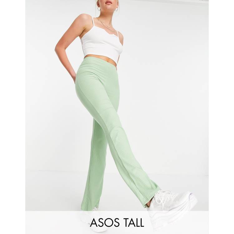 ASOS DESIGN Tall basic kick flare leggings