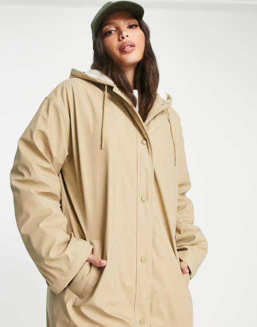 Asos tall outlet raincoat