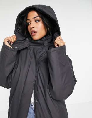 asos rain mac