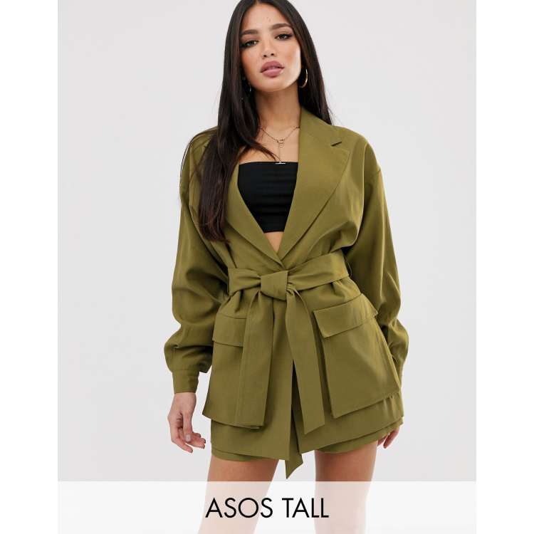 Asos design clearance safari suit blazer