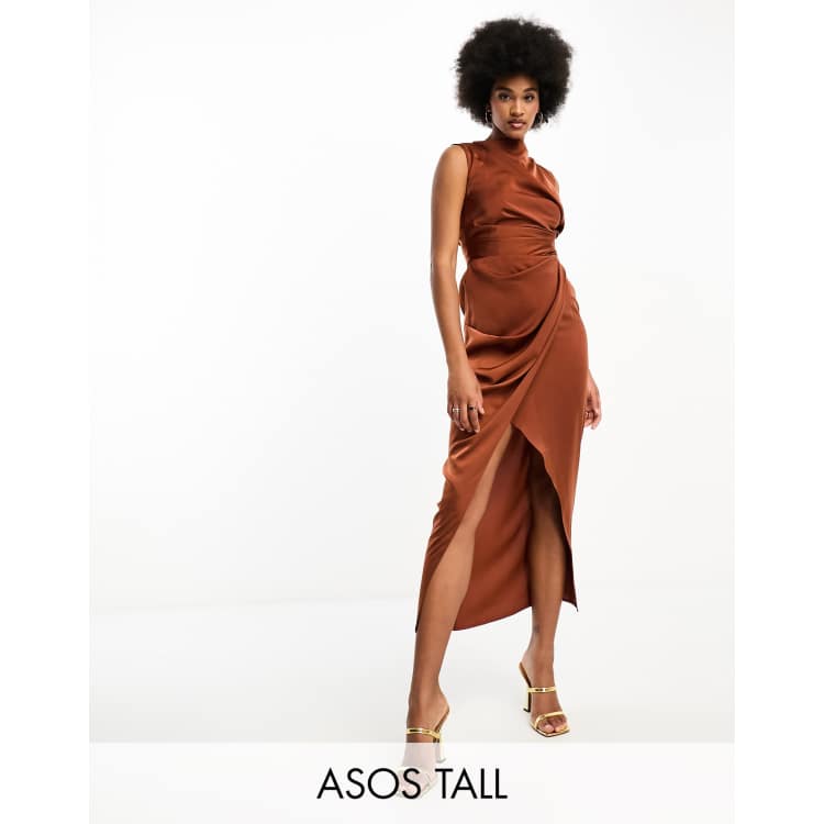 Asos tall shop wrap dress