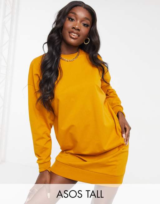 Sweatshirt discount dress asos