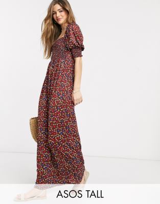asos ditsy floral dress