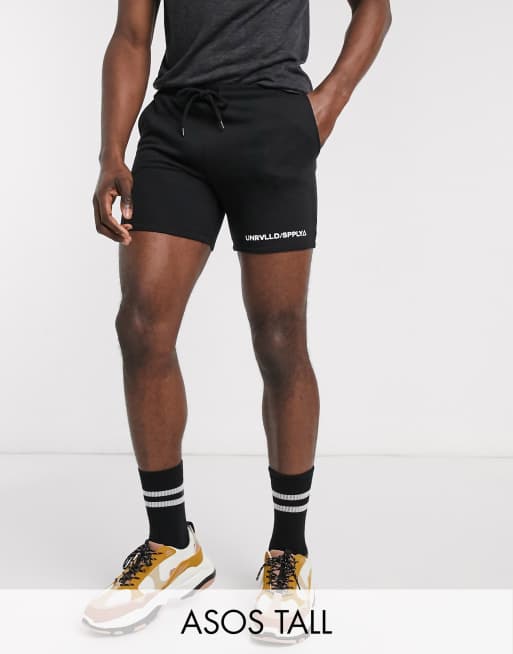 ASOS DESIGN Tall - Short ajusté à imprimé triangle