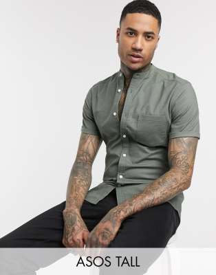 asos khaki shirt