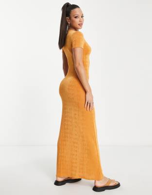 Asos design shop slinky maxi dress