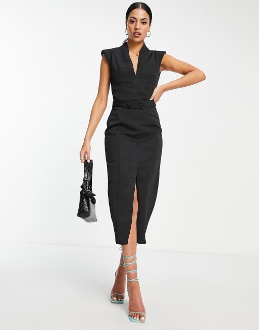 asos tuxedo dress