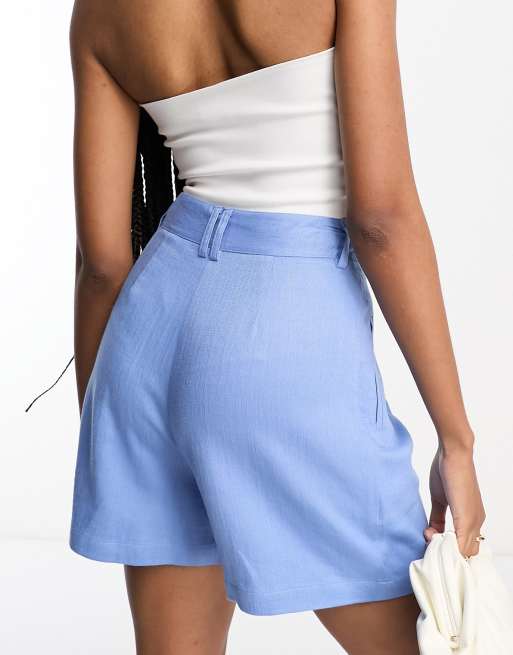 ASOS Bloomer Shorts in Blue