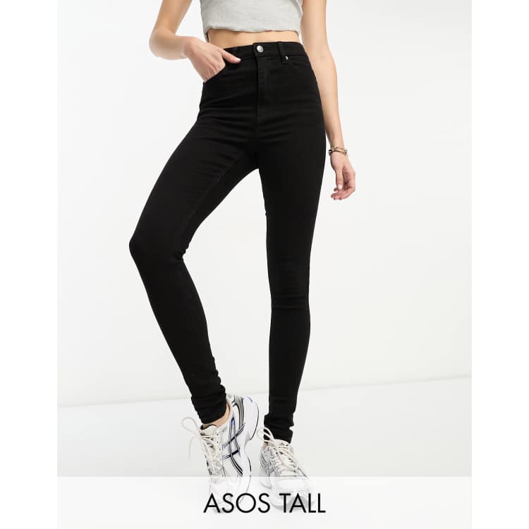 Tall black best sale skinny pants