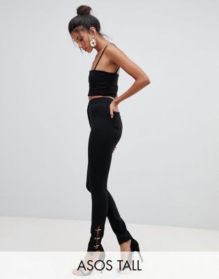 ASOS DESIGN Tall skinny pants with 