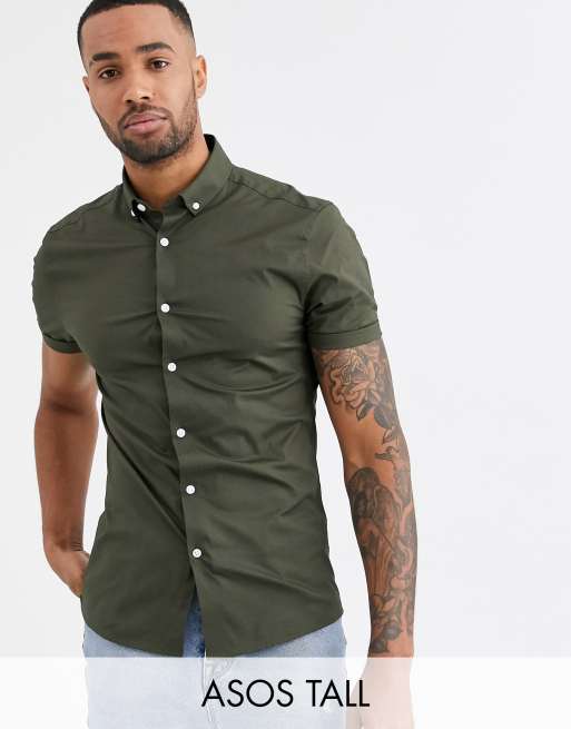 asos button shirt