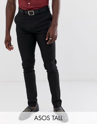 tall skinny black trousers