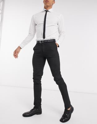 tall skinny black trousers