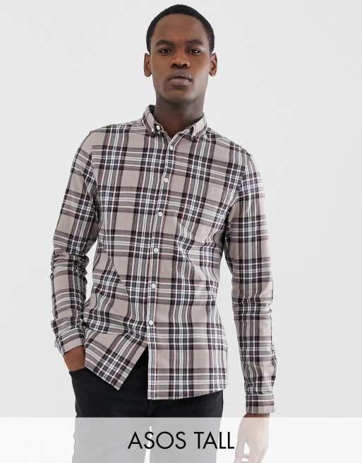 asos chequered shirt