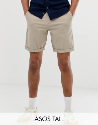 beige chino shorts