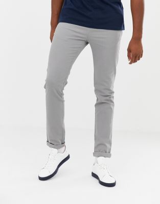 asos grey chinos
