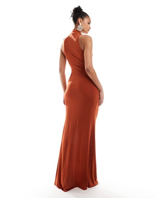 Asos slinky maxi dress clearance