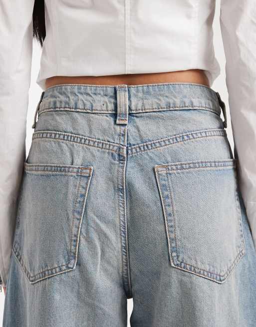 ASOS DESIGN Tall - Smalle jeans med barrel-ben og vintagevask, 4 af 5