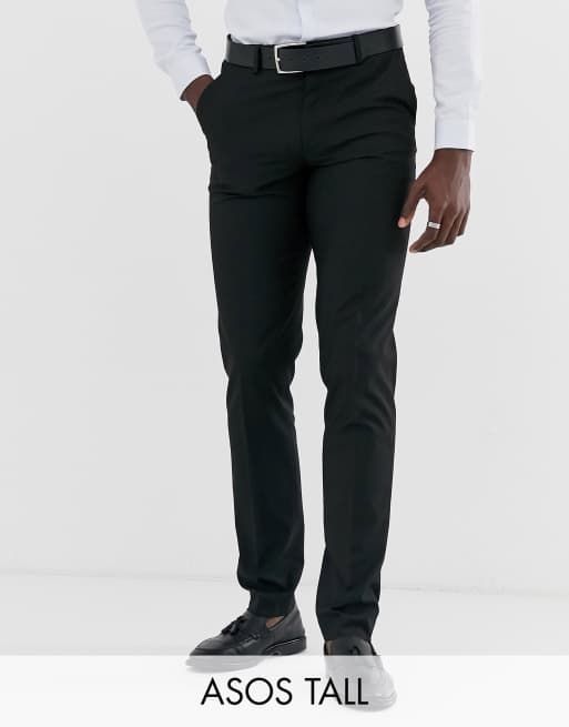 ASOS DESIGN Tall - Smal kostuum in zwart, 3 van 4