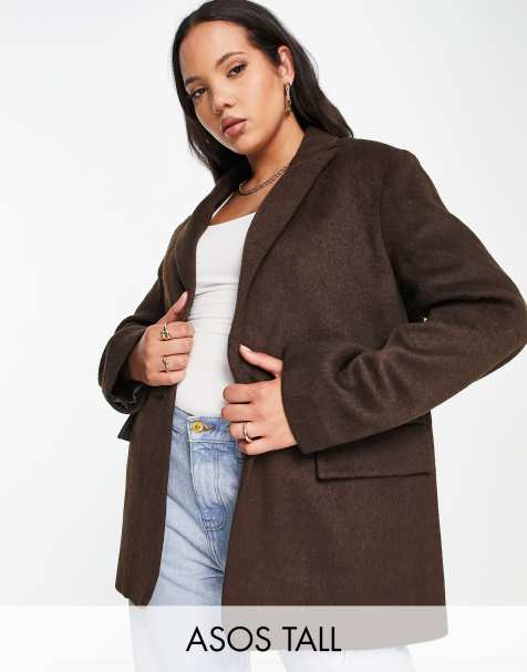 Asos tall hot sale womens coats