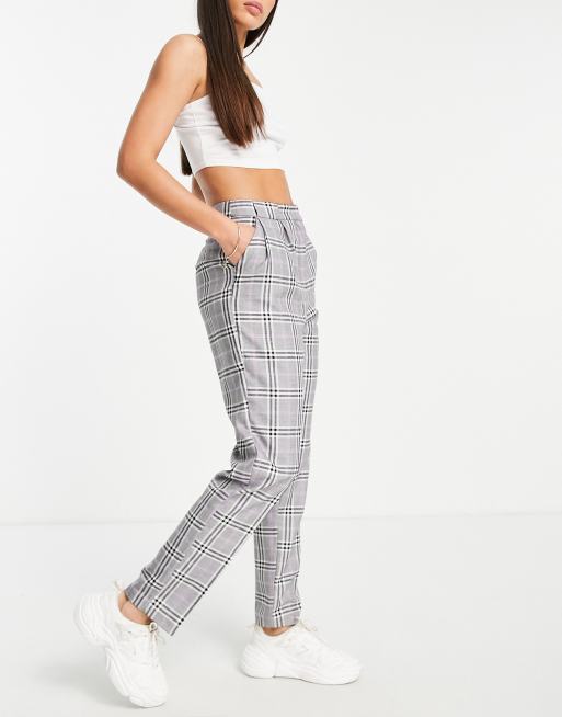 Asos plaid clearance pants womens