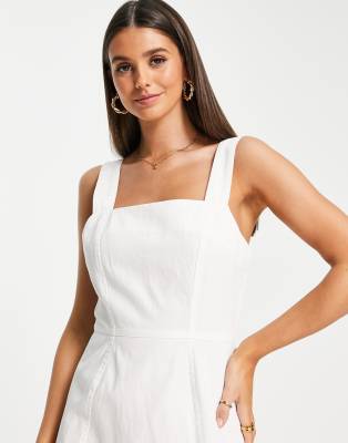 Asos tall best sale pinafore dress