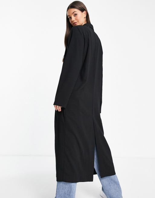 ASOS DESIGN Tall soft duster in black