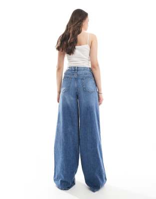 Asos Tall Asos Design Tall Soft Palazzo Jeans