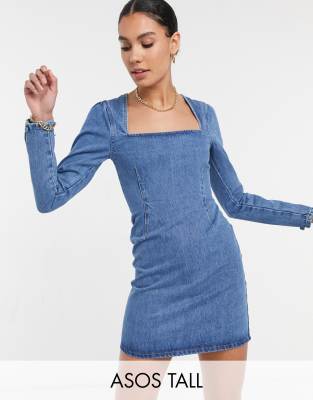 asos denim dress sale