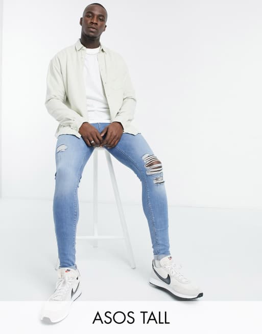 Asos tall men jeans clearance