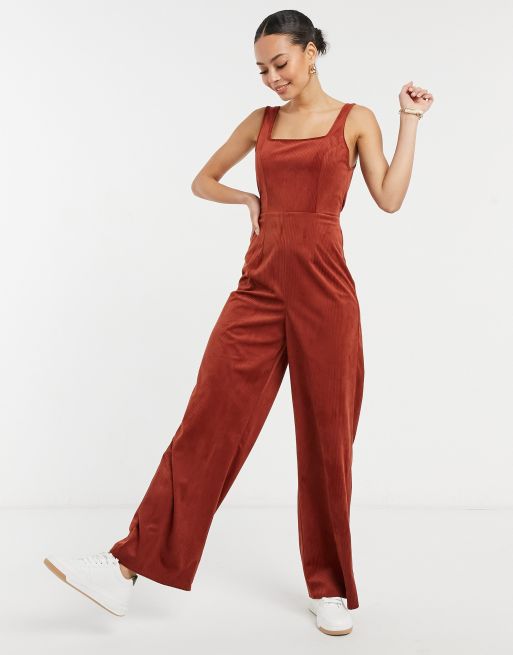 Asos store corduroy jumpsuit