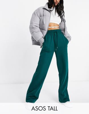 dark green joggers womens