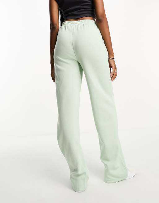 ASOS DESIGN Tall straight leg sweatpants in aqua