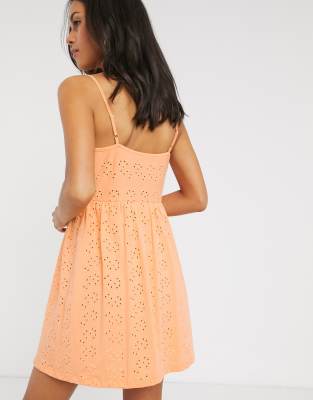 asos apricot dress