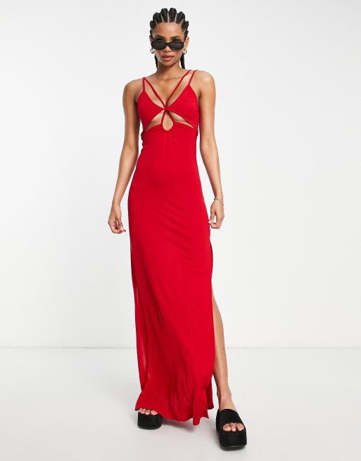 Asos jersey store maxi dress