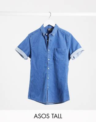 asos mens denim shirt