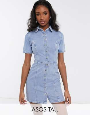 asos tall shirt dress