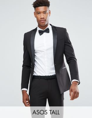 asos black tuxedo dress
