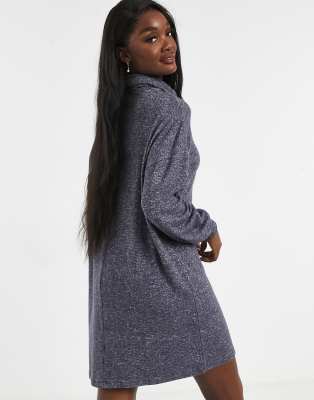 charcoal grey jumper dress