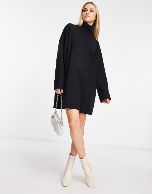 Asos black outlet jumper dress