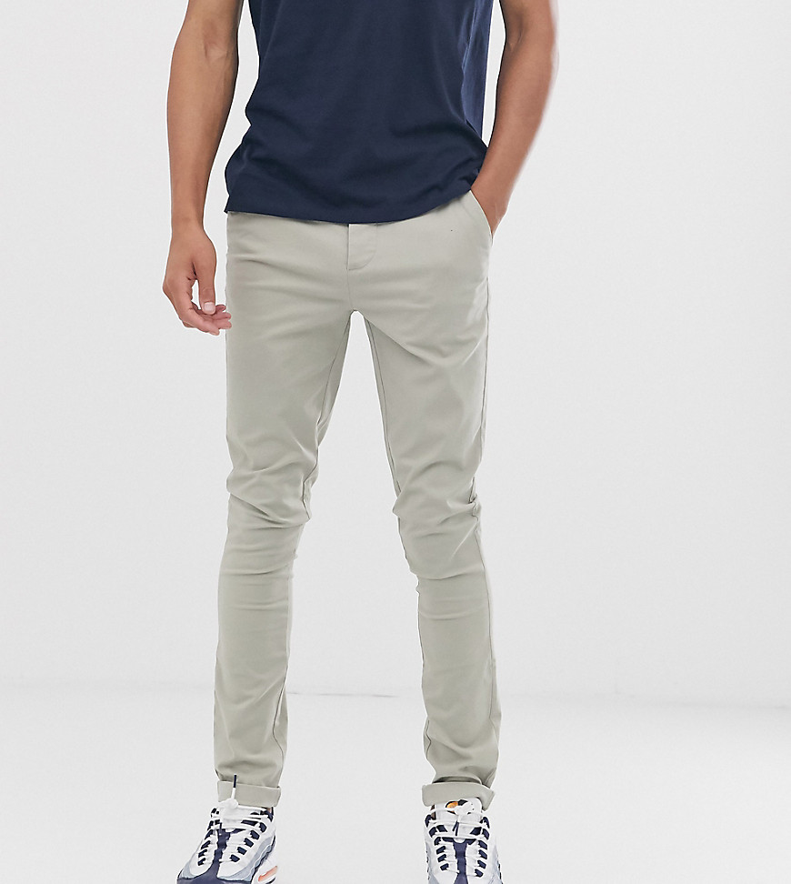 ASOS DESIGN Tall - Superskinny chino in beige