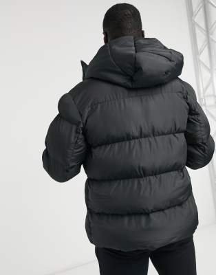 puffer jacket detachable hood