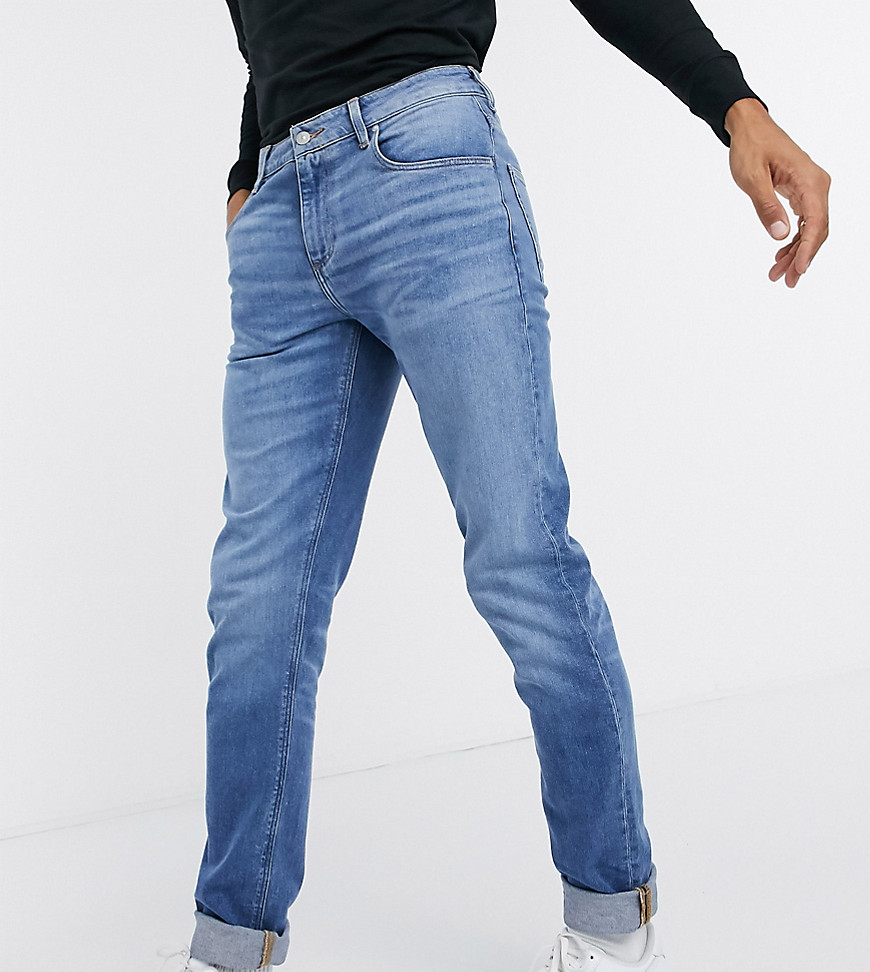 ASOS DESIGN Tall - 'Sustainable' - slim-jeans i light wash blå