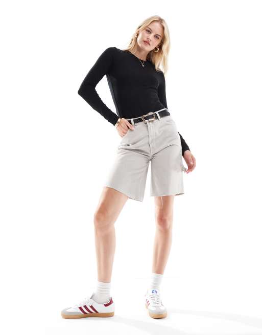 ASOS DESIGN Tall – Svart, smal t-shirt med långa ärmar, 4 av 4