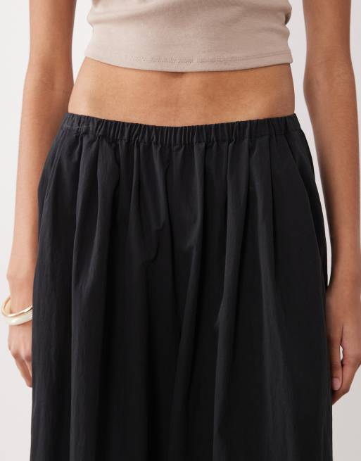 ASOS DESIGN Tall – Svarta byxor med supervida ben, 5 av 5